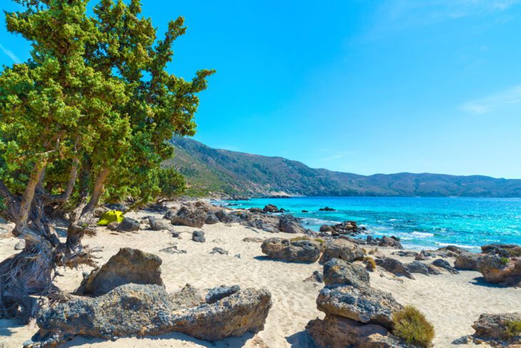 Der fantastische Strand von Kedrodasos auf Kreta