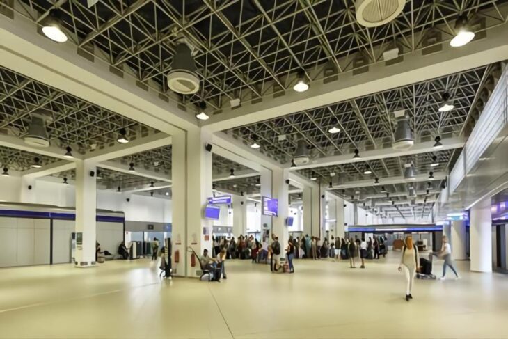 Terminal Interno all'Aeroporto di Sitia