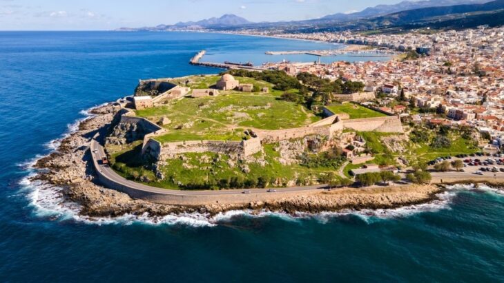 Het fort Fortezza in Rethymno