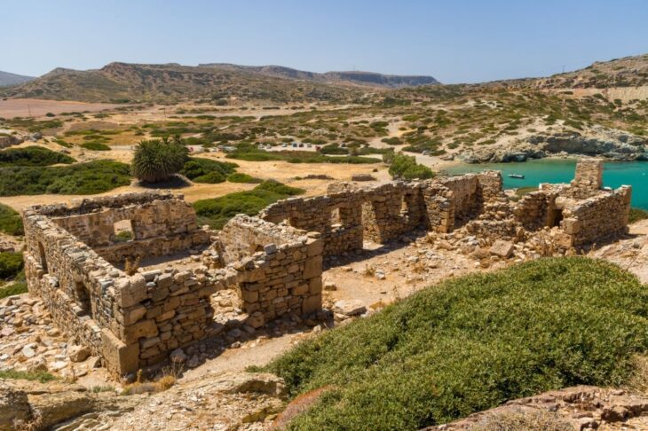 Nederzetting van Itanos op Kreta.