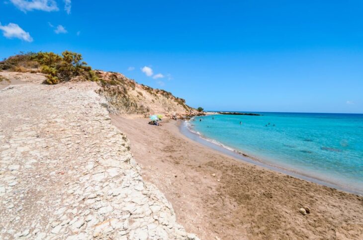 Argilos Strand - Der natürliche Badestrand auf Kreta