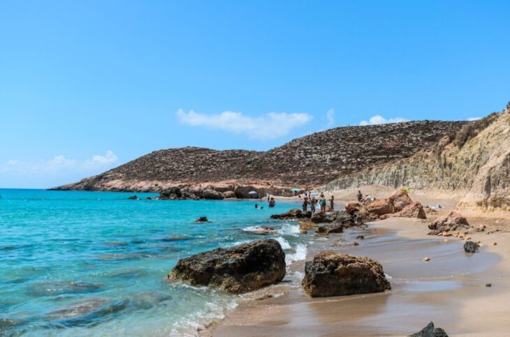 Argilos Beach A Natural Clay Spa Beach In Xerokampos Crete