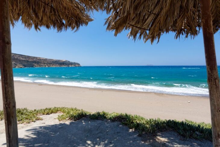 Der Kommos Strand auf der Insel Kreta