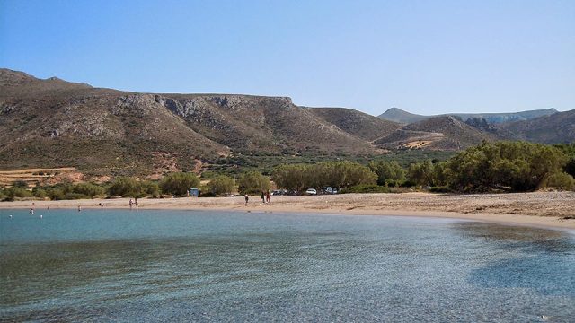 Chiona Beach in East Crete