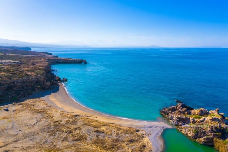 Geropotamos Sandy Beach near Rethymno