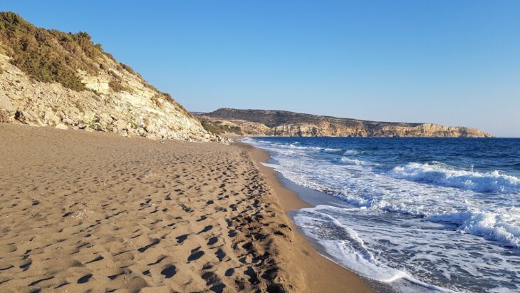 Kalamaki-Strand im Süden Kretas