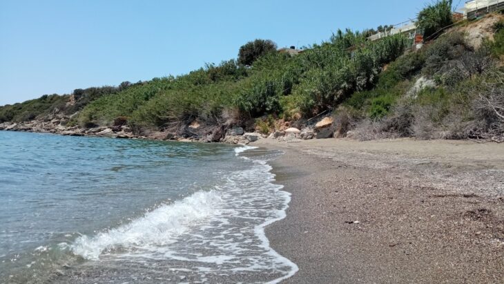Empty Beach in Ferma - Livadi Beach