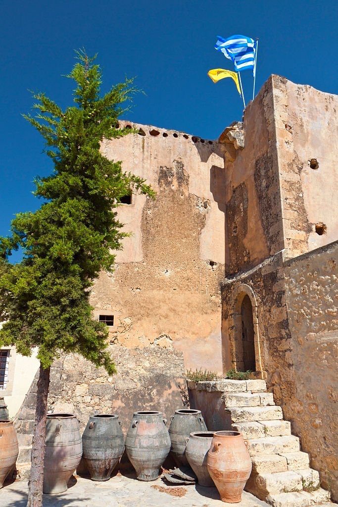 Monastery Panagia Odigitrias in Crete