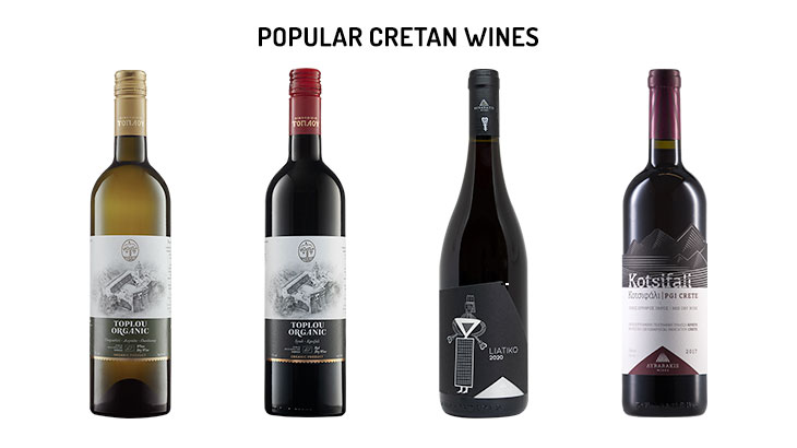 Vini cretesi popolari