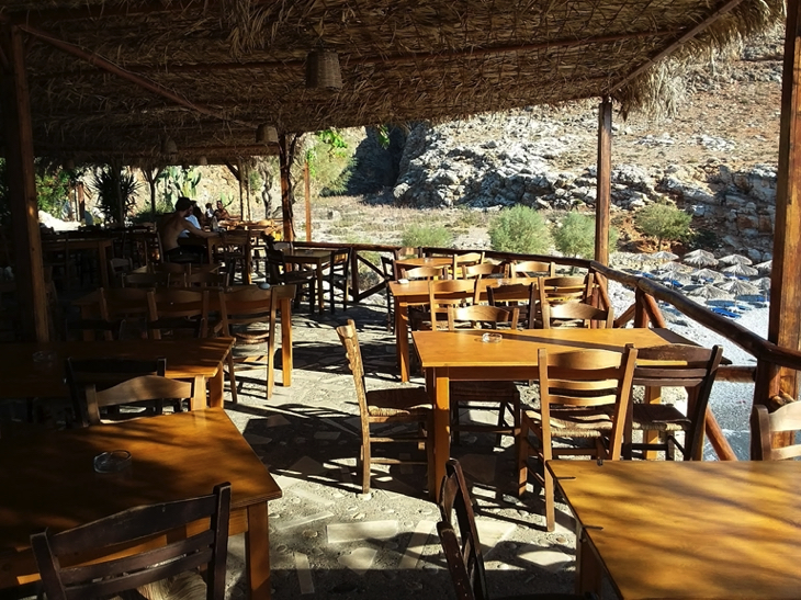 Taverna near Marmara beach