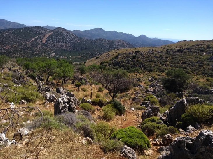 Adrianos Gorge Scenery