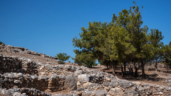 Ancient remains of Lato Ancient City