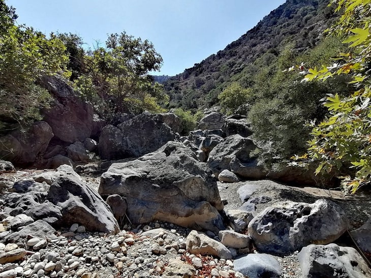 Aposelemis Gorge Scenery