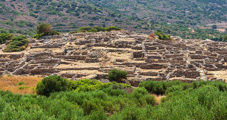 Ruins of Gournia Archaeological Site