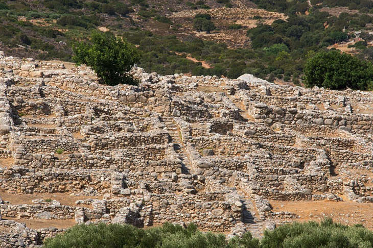 Gournia Archeologische Site