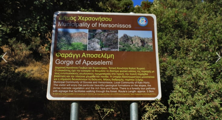 Canyon di Aposelemis