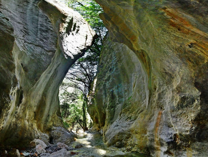 Sarakina-Schlucht - Meskla