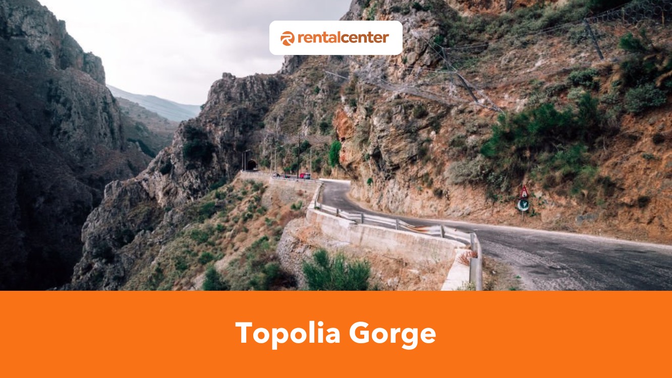 Topolia Gorge: Hiking, Map, Attractions and Car Rental