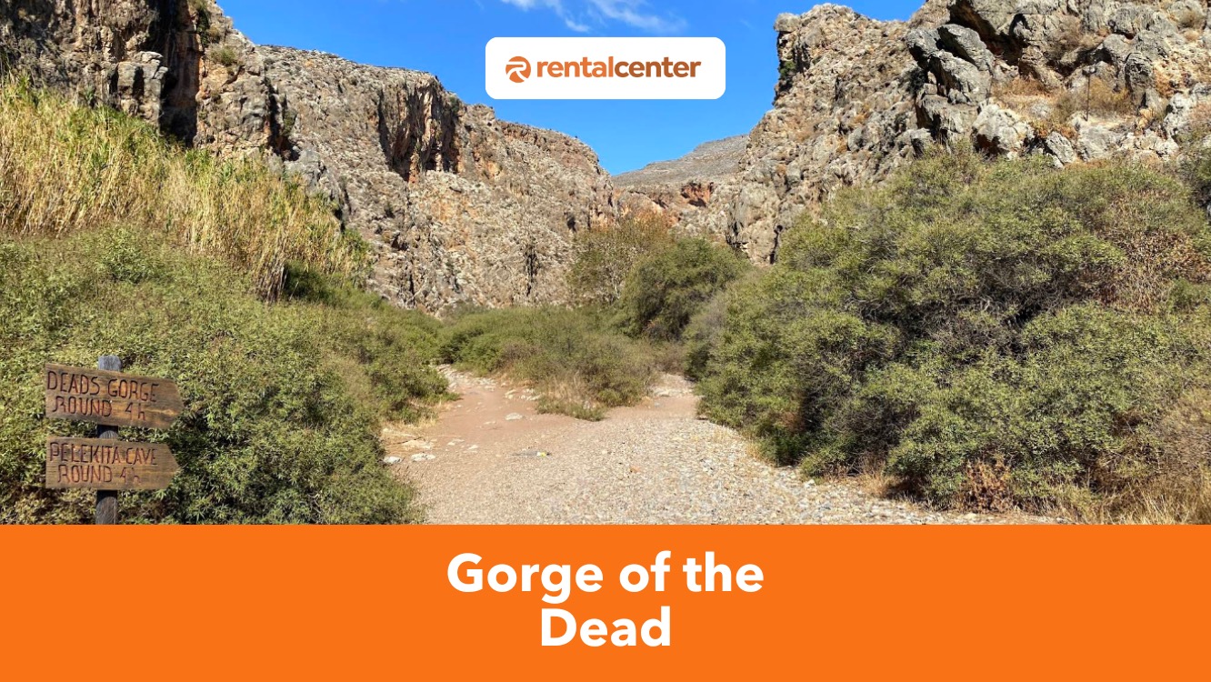 Sign at the Entrance of Gorge of the Dead