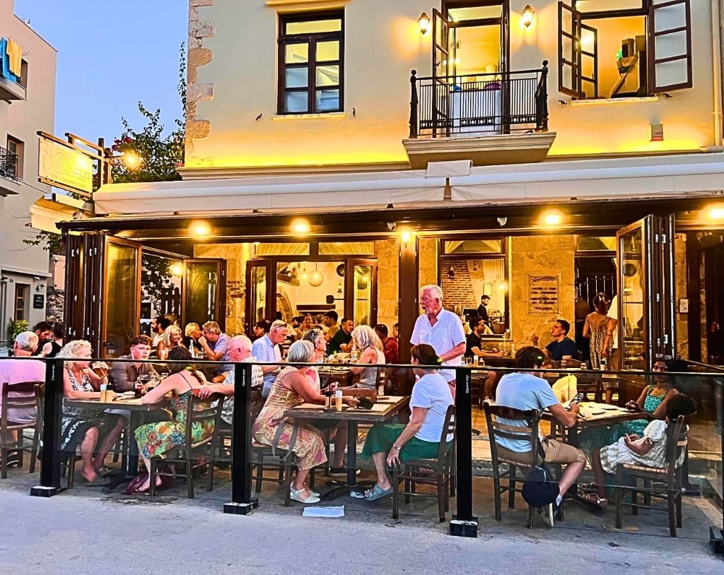 Chrisostomos family-run restaurant