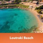 Loutraki beach