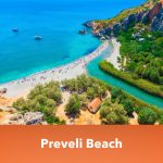 Preveli beach