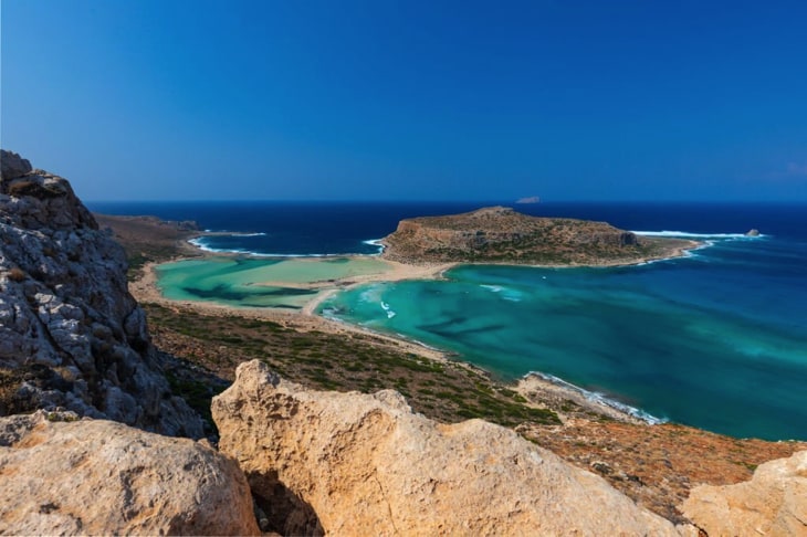 Balos Beach en Crète