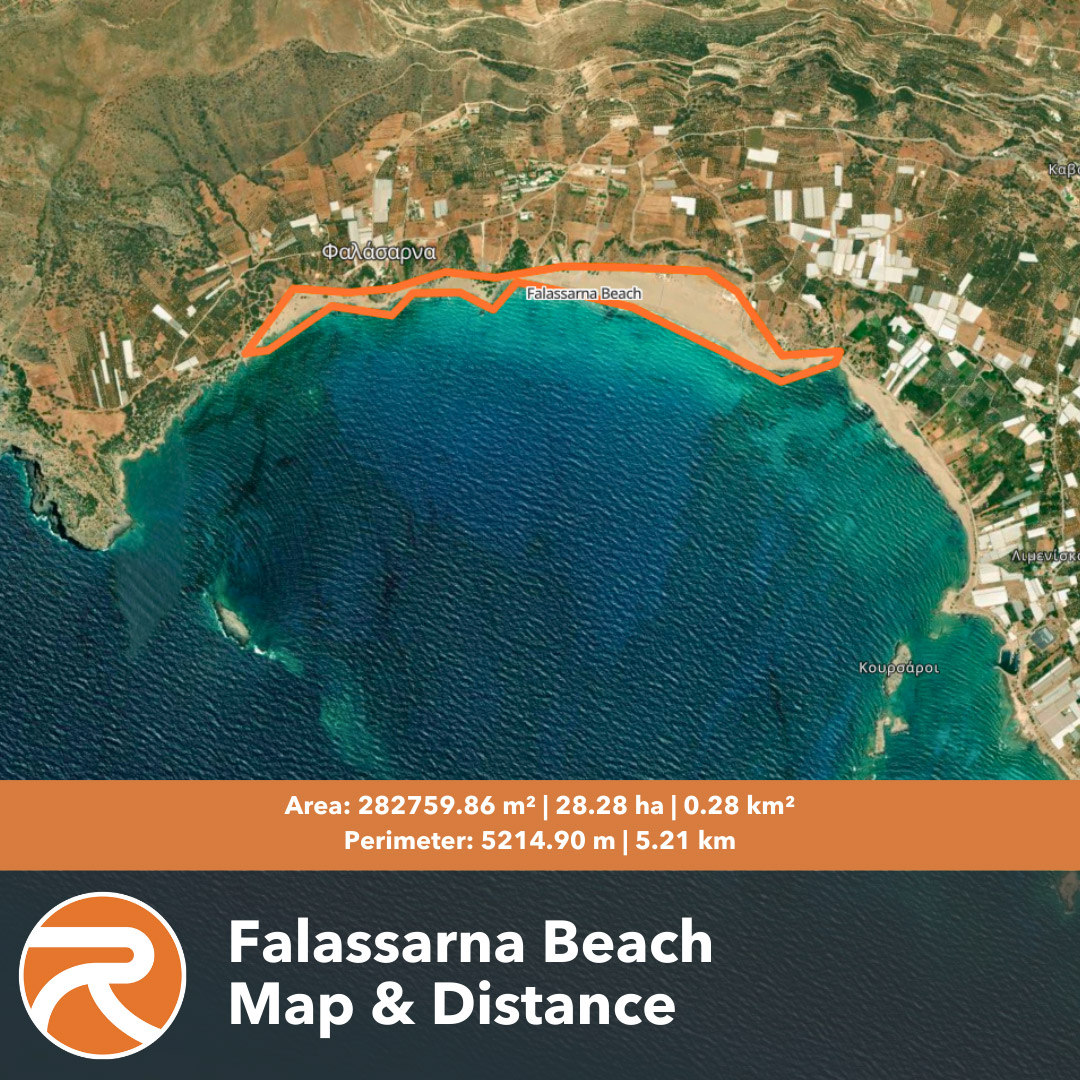 Falassarna Beach Map