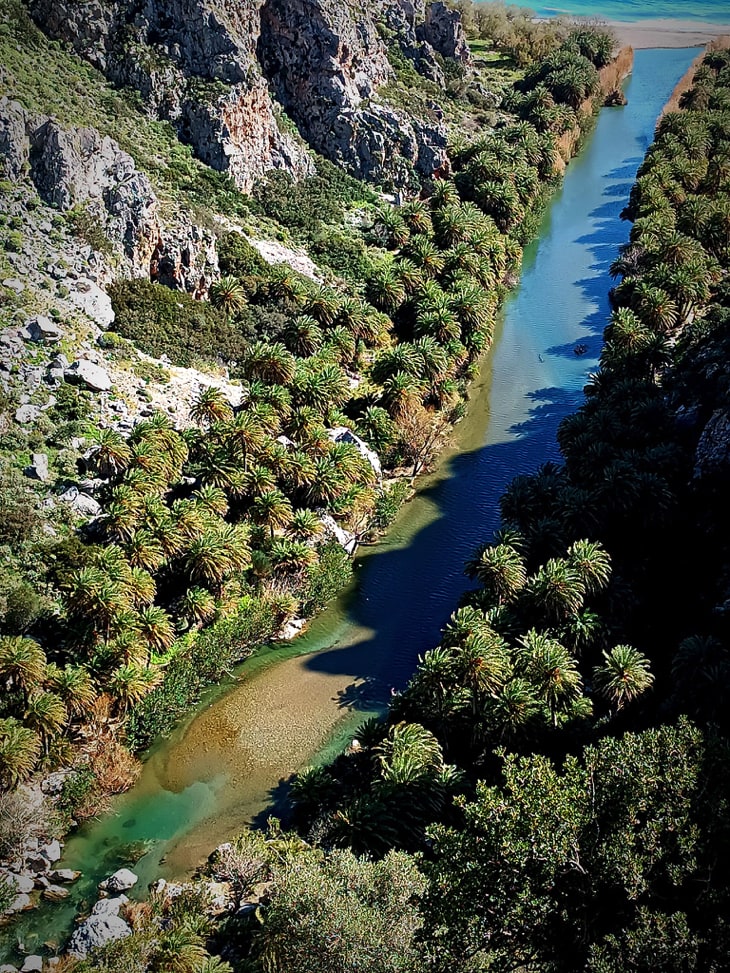 Preveli beach