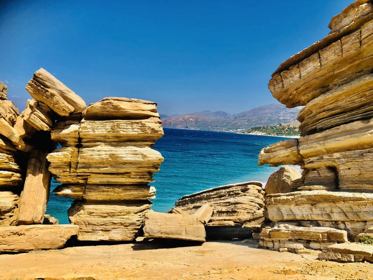Triopetra beach