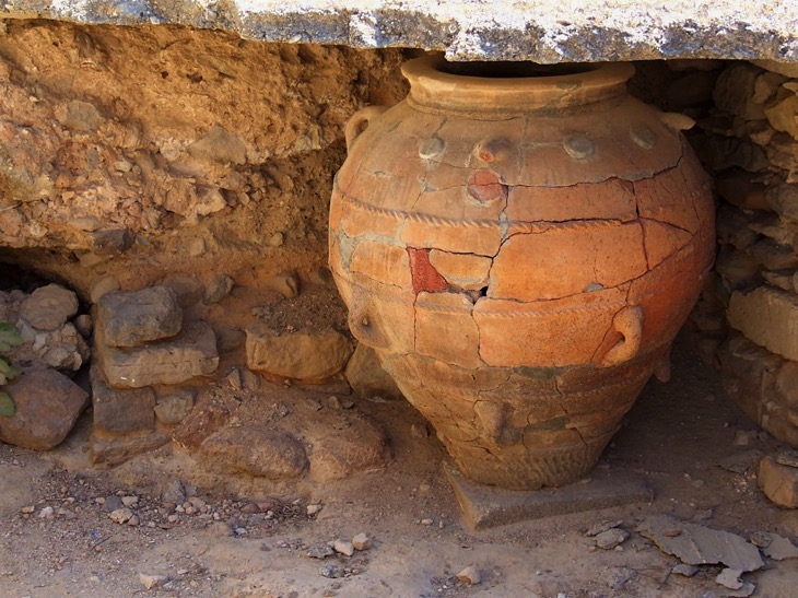 Minoische Vorratsgefäße aus dem Palast von Phaistos