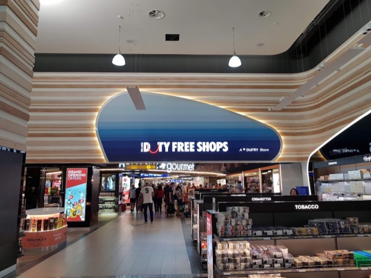 Negozi duty free all'aeroporto di Heraklion