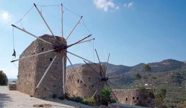 Windmill in Lassithi Plateau
