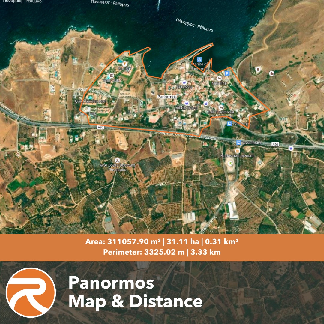 Panormos Map