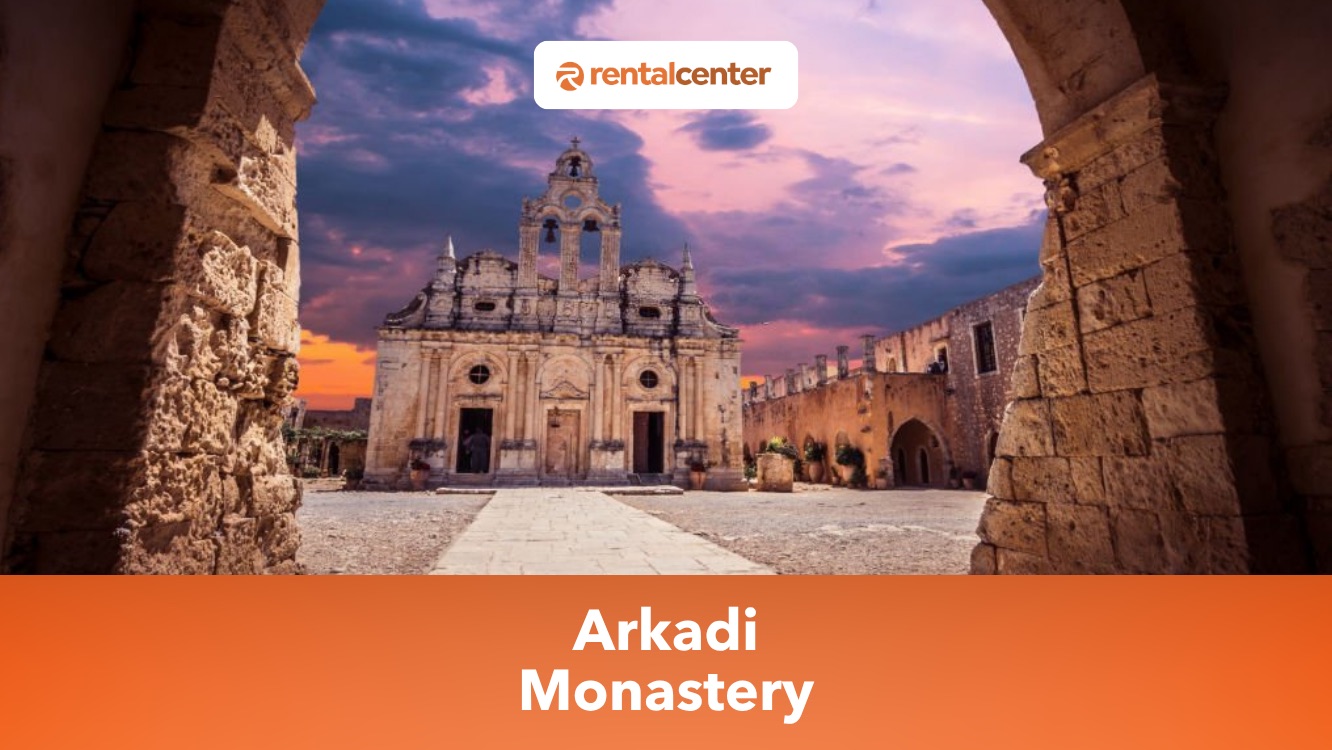 Monastero di Arkadi: Storia, Museo, Orari di Visita e Noleggio Auto