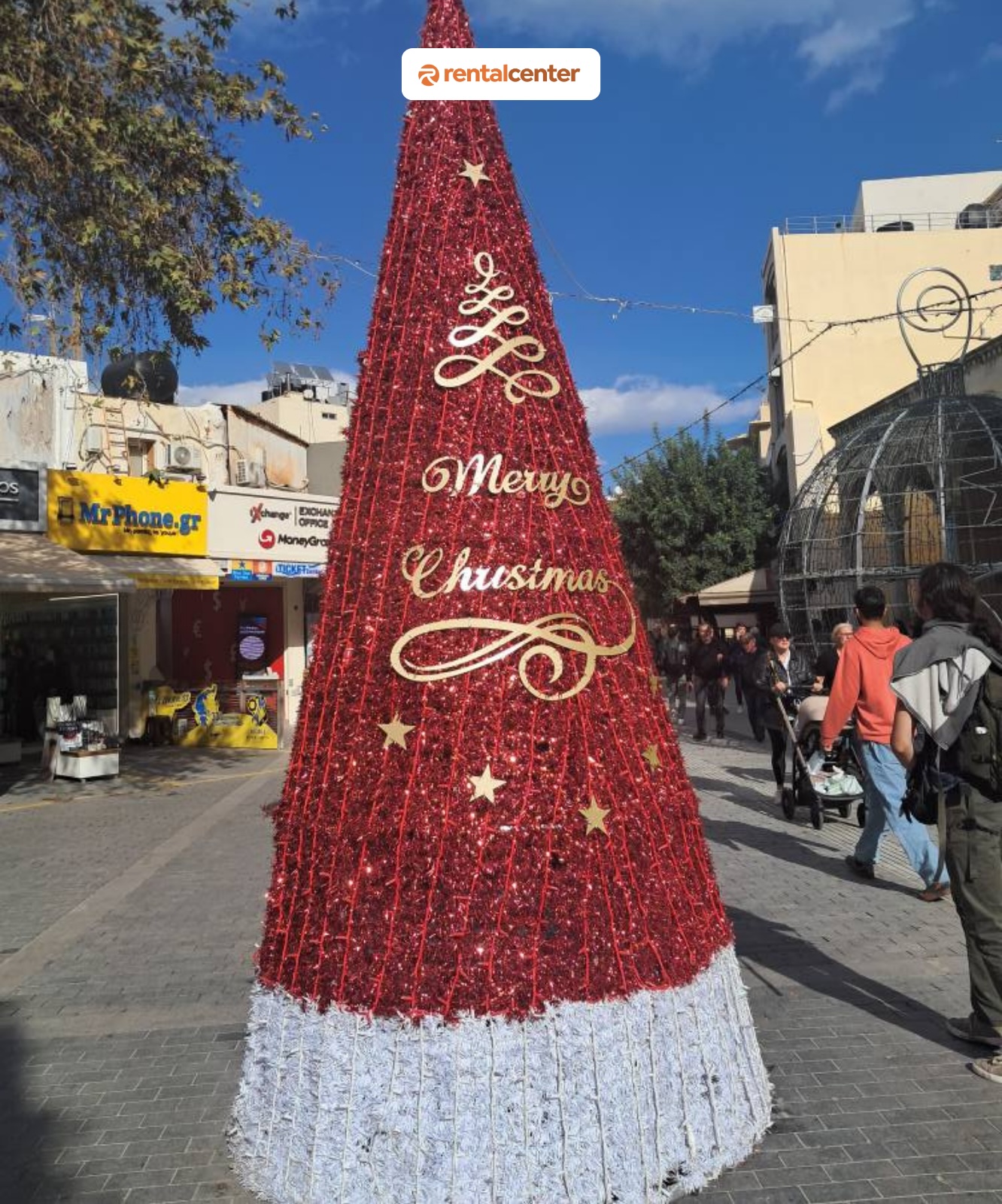 Sapin de Noël à Héraklion