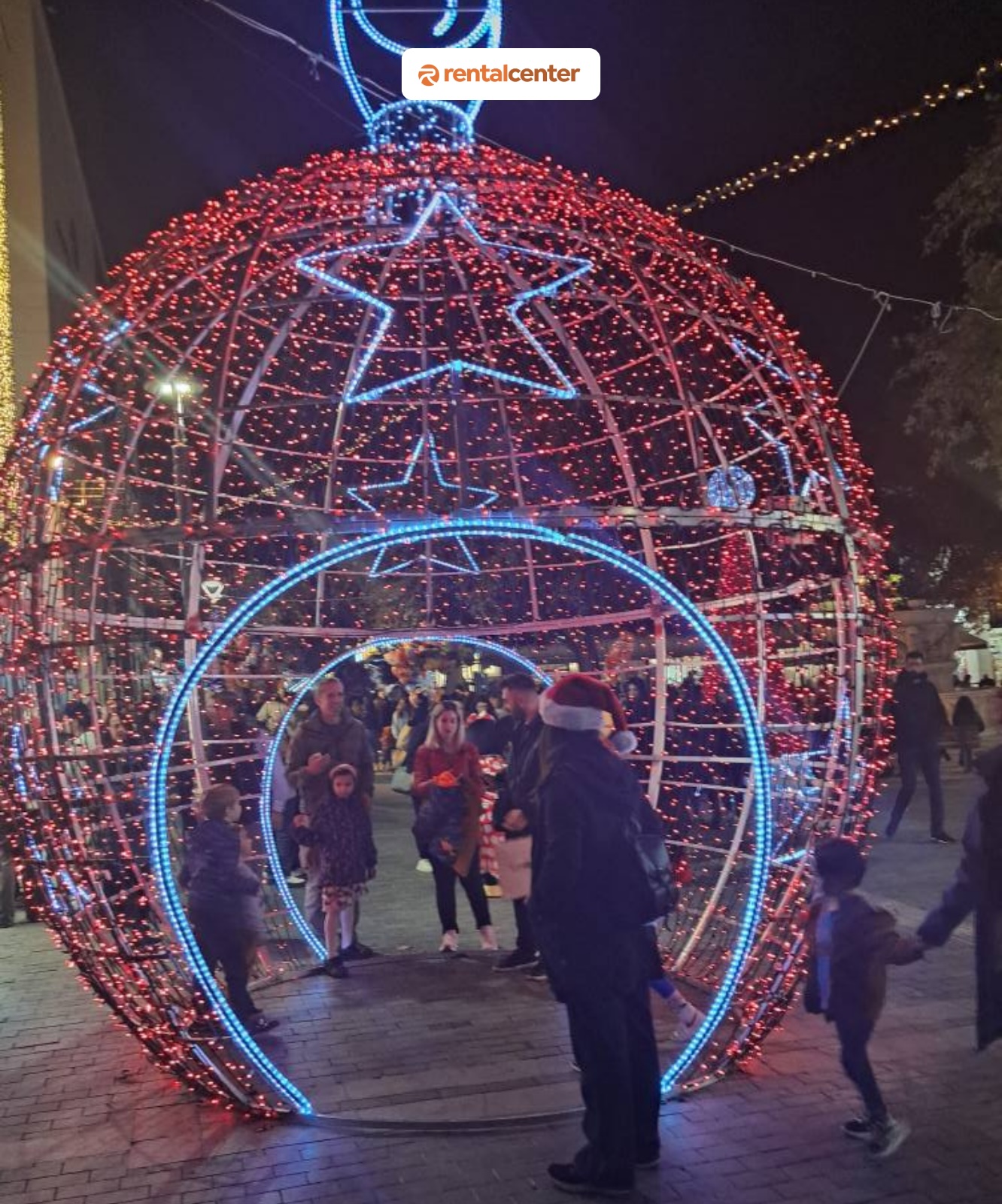 Décorations de Noël à Héraklion