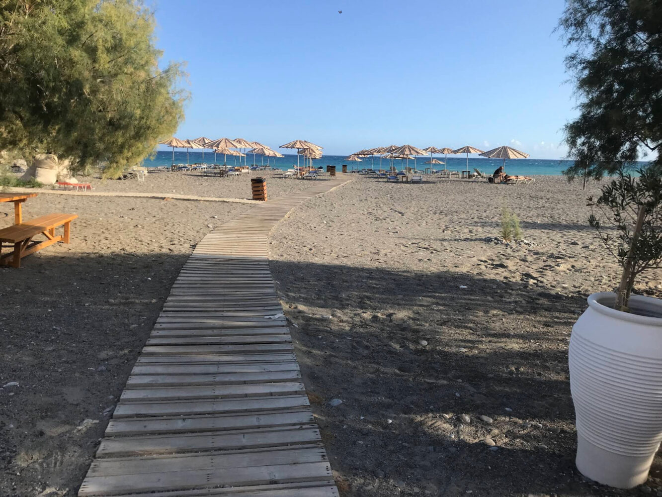 Entrance to Kastri Beach