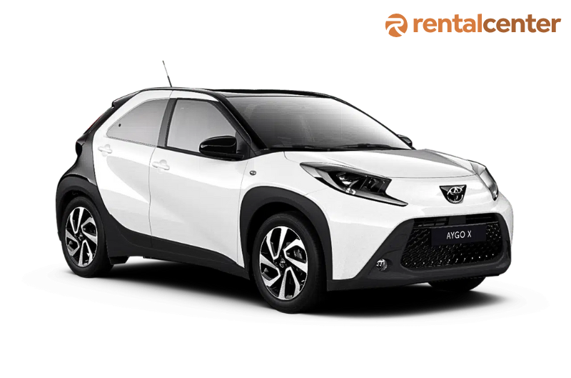 hire a Toyota Aygo X Automatic in crete