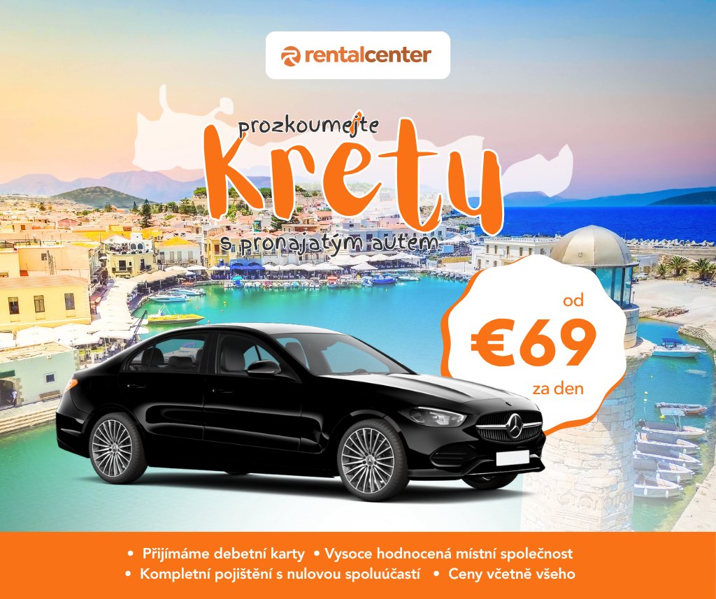 Prozkoumejte Krétu s půjčeným vozem!