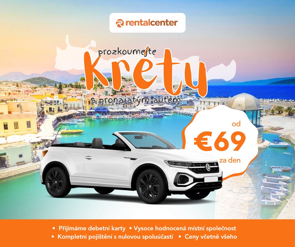 Prozkoumejte Krétu s půjčeným vozem!