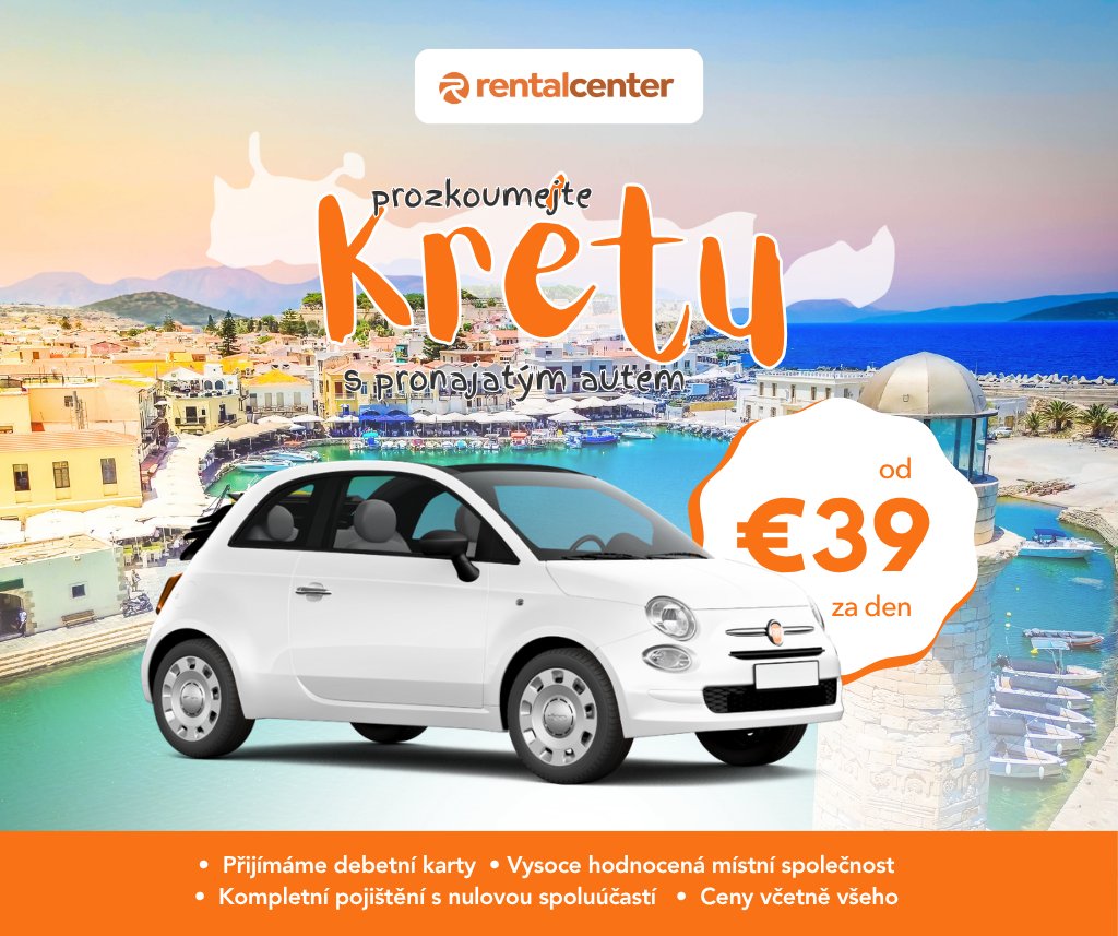 Prozkoumejte Krétu s půjčeným vozem!