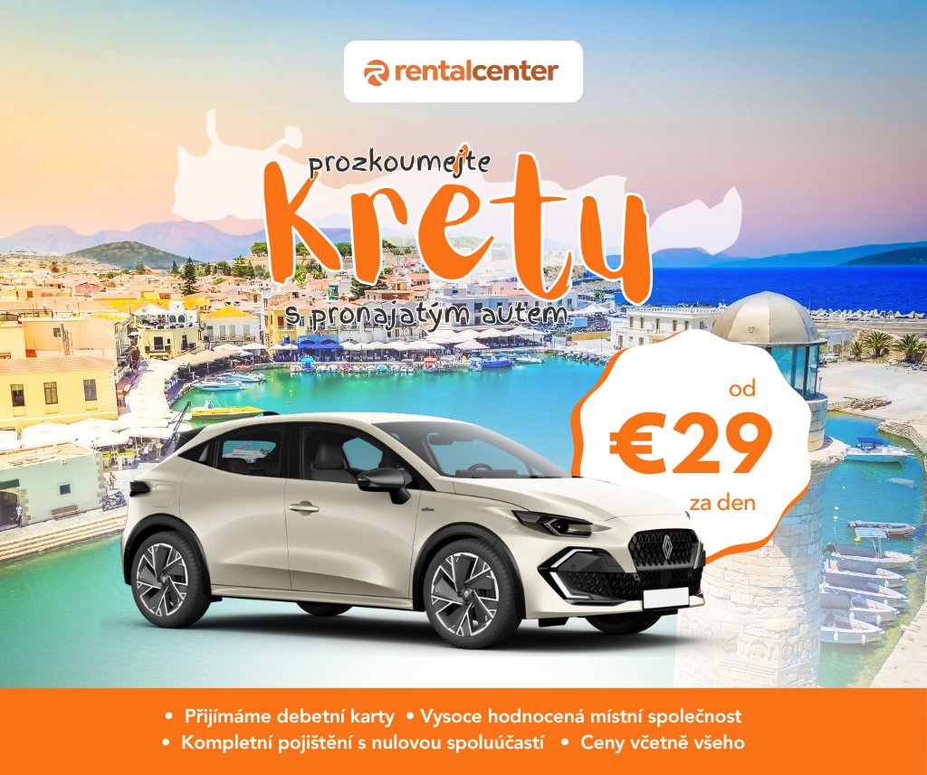 Prozkoumejte Krétu s půjčeným vozem!
