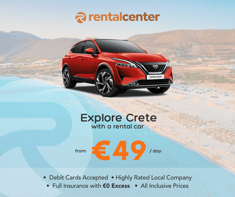 Explore Crete with a Car rental from €49 per day