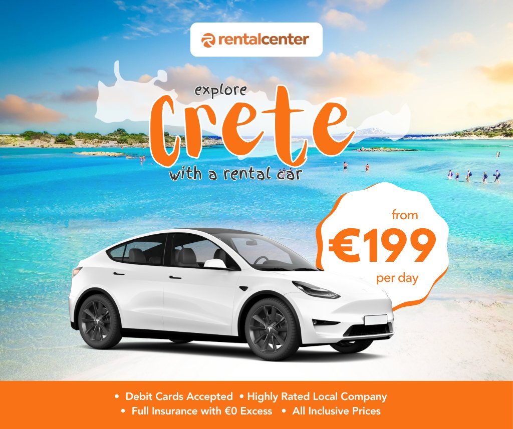 Explore Crete with a Rental Car!