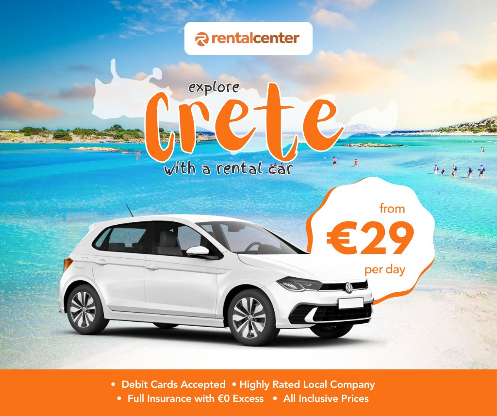 Explore Crete with a Rental Car!