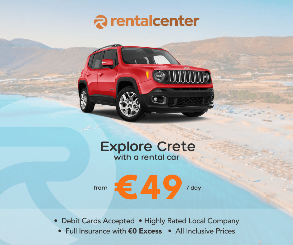 Explore Crete with a Car rental from €49 per day