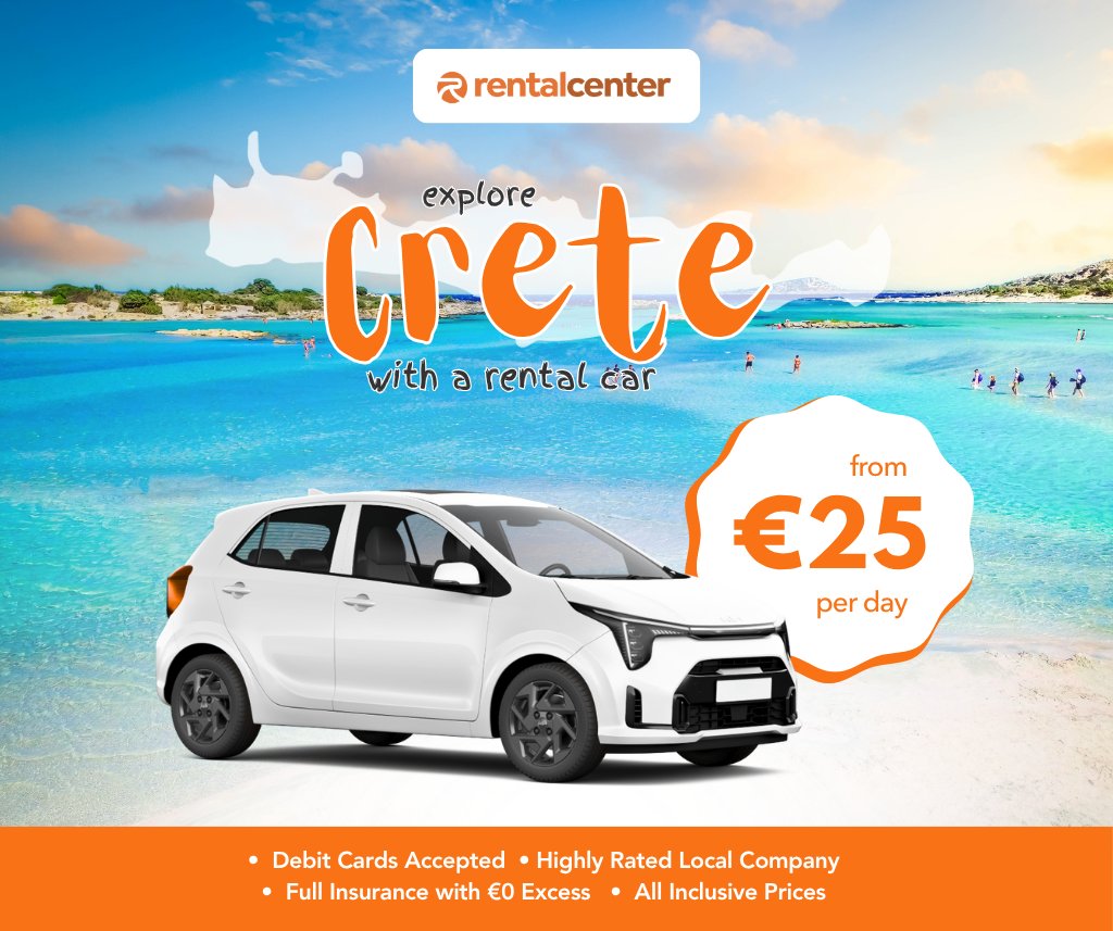 Explore Crete with a Rental Car!