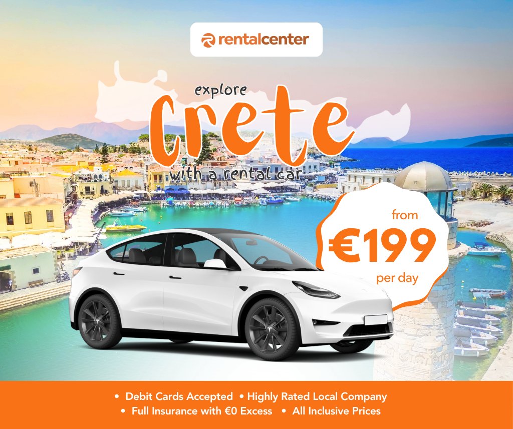 Explore Crete with a Rental Car!