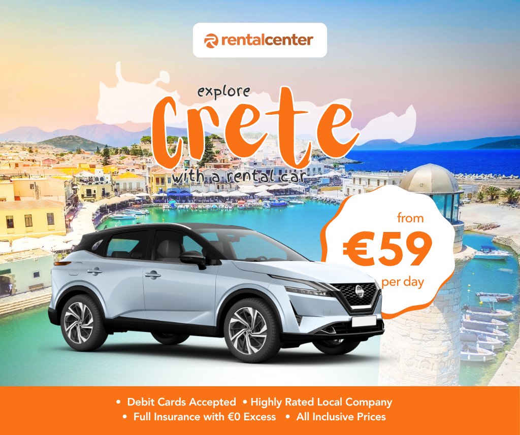Explore Crete with a Rental Car!